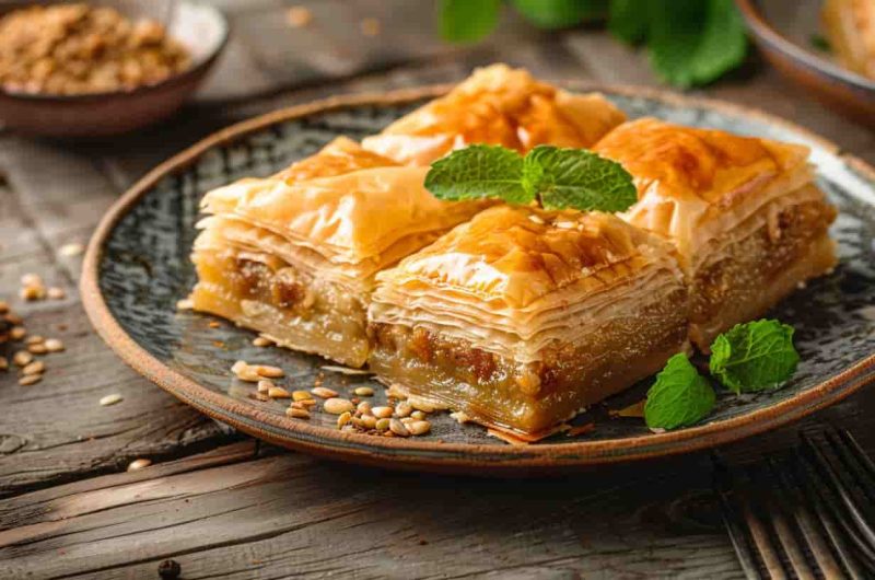 Baklava aux Noix et Amandes