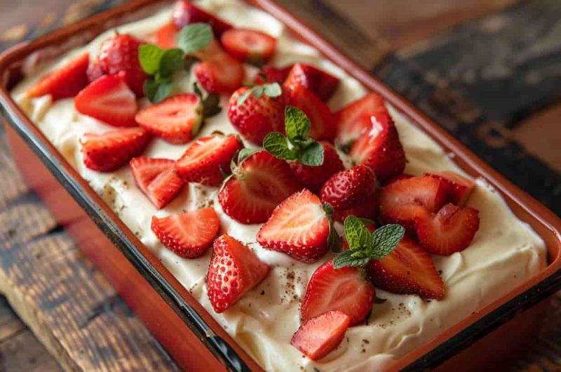 Tiramisu à la Fraise