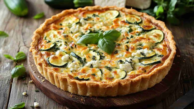 Quiche-courgette-chèvre