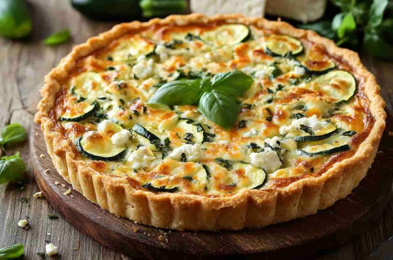 Quiche Courgette et Chèvre