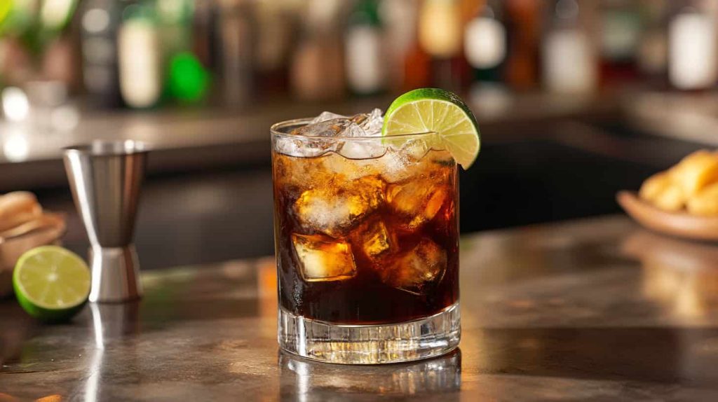 Cuba Libre Cocktail 