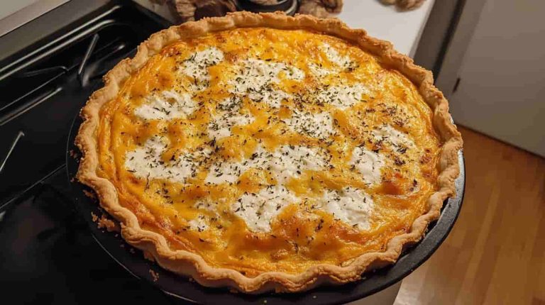 Quiche Butternut fromage de chèvre